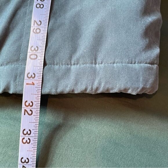 Forecaster of Boston Size Large Windbreaker Coat Jacket Removable Hood Teal - Picture 8 of 8